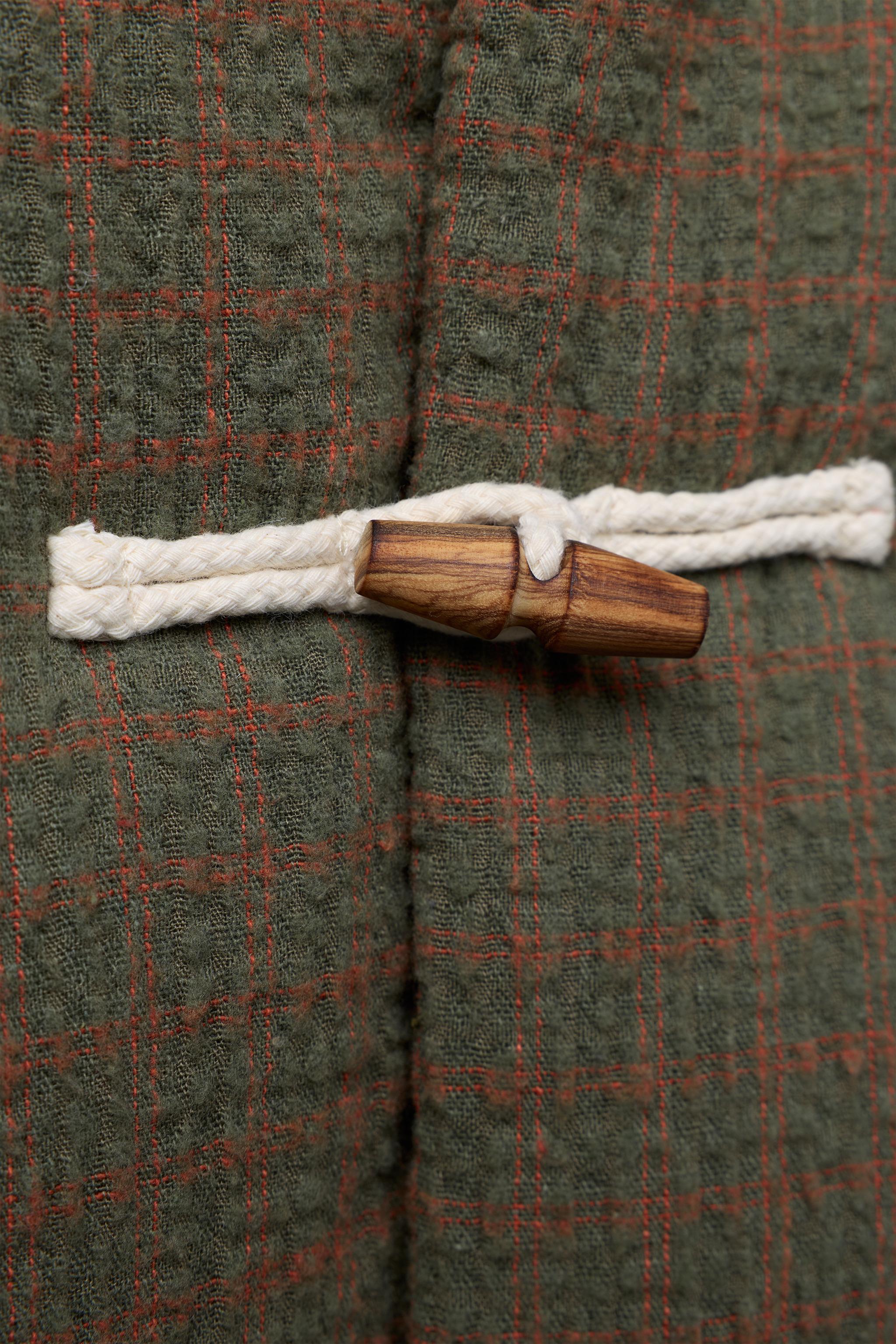 PLAID FIREMAN CLASP JACKET
